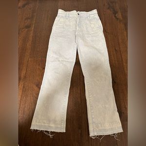 Faherty Light Blue Straight Leg Rikki Pant